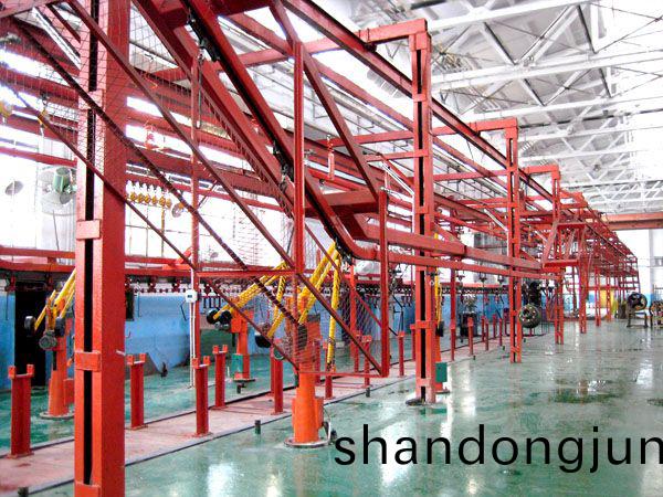 車橋(qiao)裝(zhuang)配線及(ji)物料輸送線